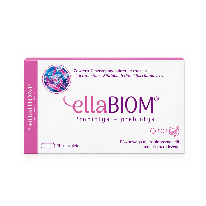 EllaBIOM – Probiotik dhe prebiotik 10Capsula