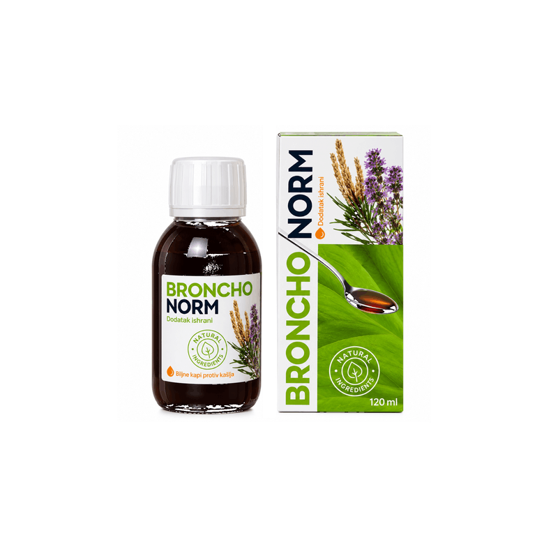 Broncho Norm – Sirup bimor kundër kollës 120ml