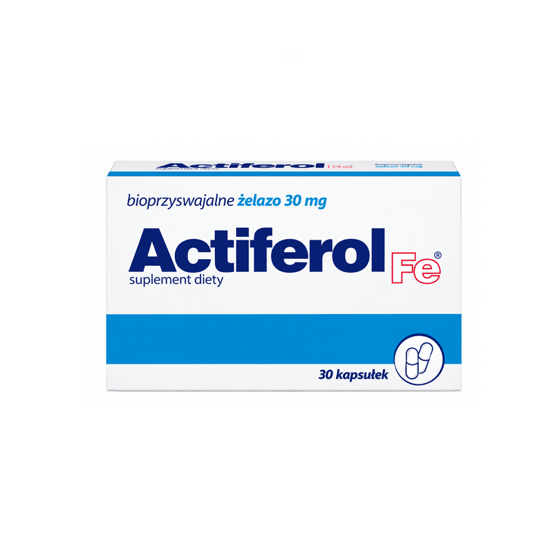 Actiferol Fe 30mg – 30Capsula