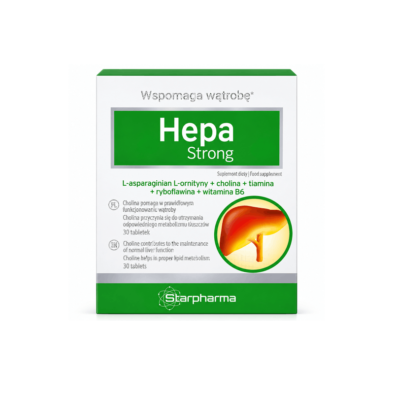 Hepa Strong – Mbështetje për funksionin e mëlçisë 30 Tableta