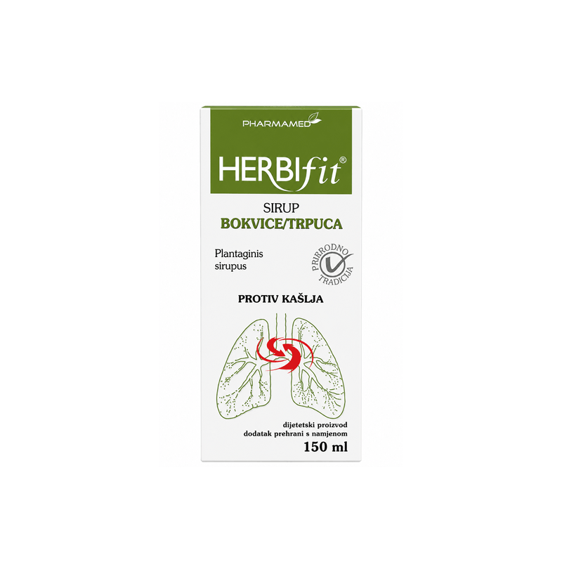 HERBIfit Sirup Plantago – 150ml Pharmamed