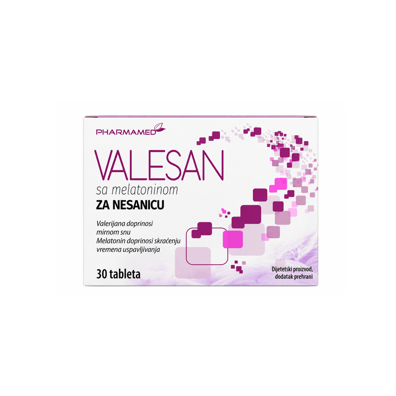 Valesan me Melatoninë – 30 Tableta