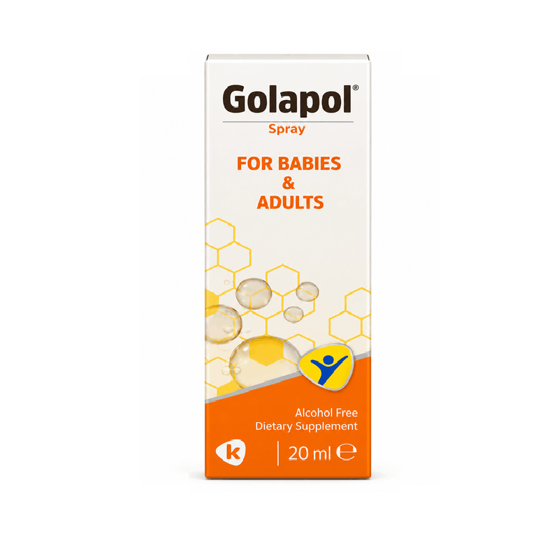 Golapol Spray pa alkool – Për foshnje dhe të rritur 20ml
