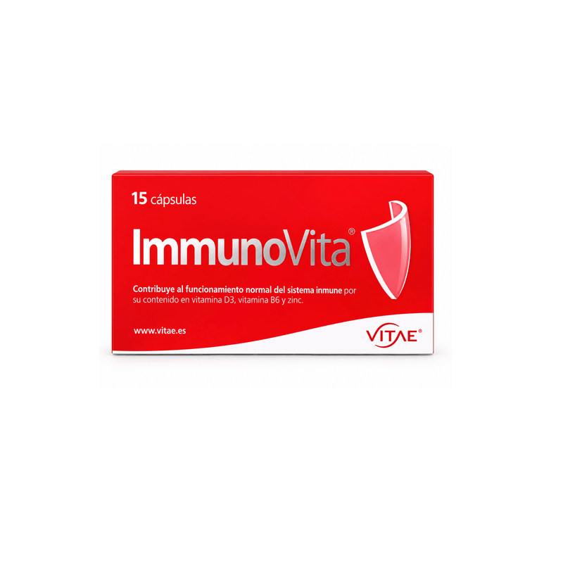 ImmunoVita – Beta-glukan, vitaminë D3, vitaminë B6 dhe Zink - 15 Kapsula