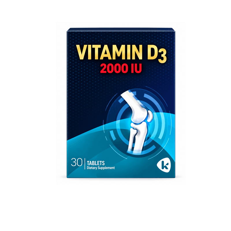 Vitaminë D3 2000 IU – 30 Tableta