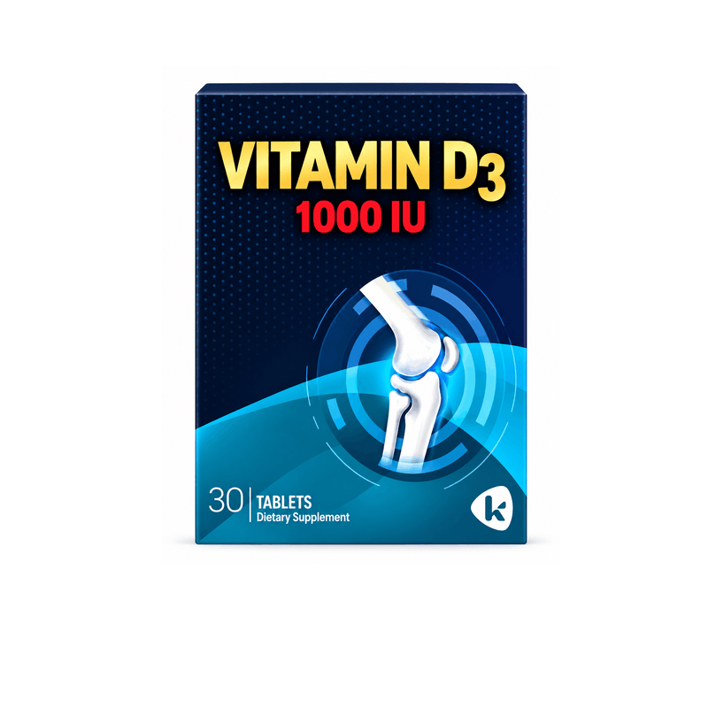 Vitaminë D3 1000 IU – 30 Tableta