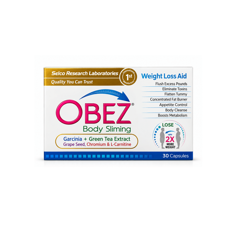 OBEZ Body Slimming – Suplement për Menaxhimin e Peshës 30 Kapsula