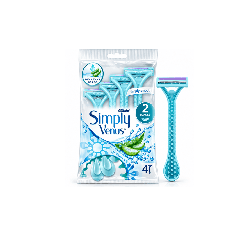 Gillette Simply Venus – Brisqe njëpërdorimëshe me 2 tehe 4copë