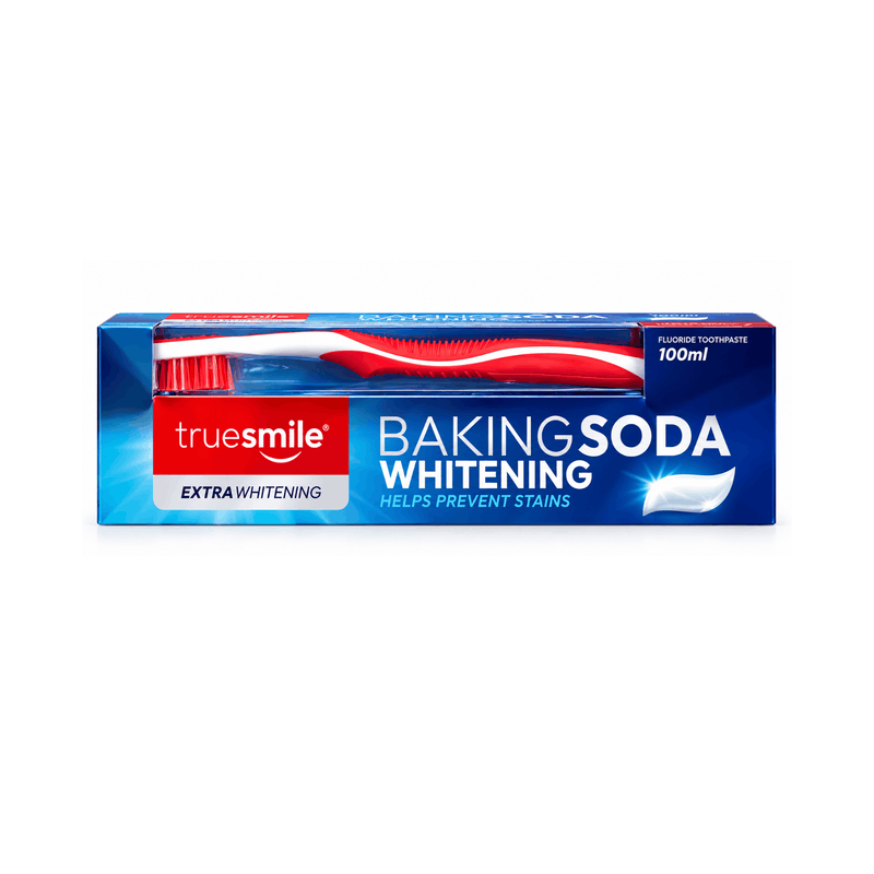 Brushë dhëmbësh me Pastë 100ml - TrueSmile Baking Soda Whitening