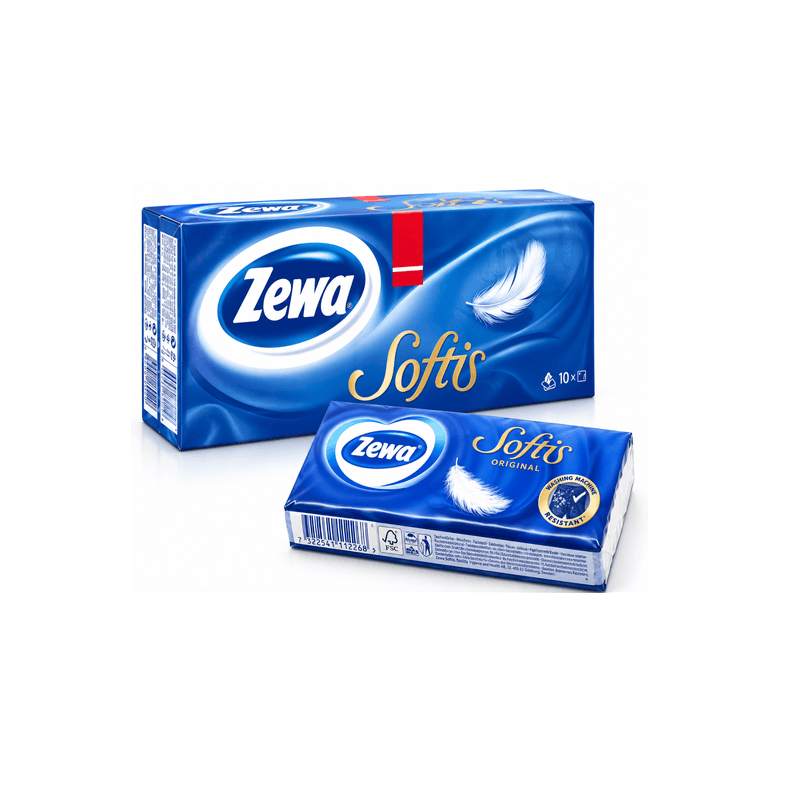 Faculeta xhepi Zewa Softis Original – 10Pako